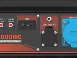 Генератор Genergy Limited 7000-RC 6500 Вт AVR Электростар Дистанционный запуск Высокая...