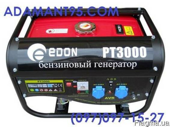 Генераторы бензиновые EDON PT 3000, 3300, 6000. — Купить в Днепре на ...