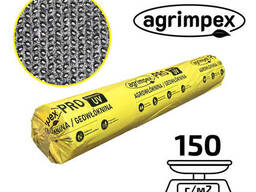 Геотекстиль чёрный плотность 150 г/м² 1,6x25 м — Agrimpex (71-0688)
