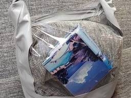 Гермомешок (гермосумка) из ПВХ ткани с прозрачной вставкой.