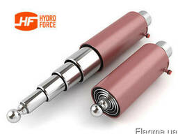 Гидроцилиндр подъема платформы тракторного прицепа 1НТС-10