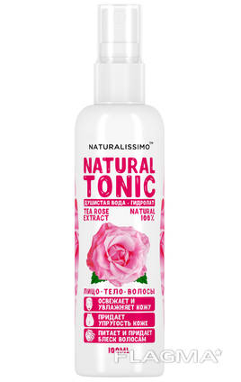 Гидролат розы 100 мл без спирта и консервантов от ТМ Натуралиссимо