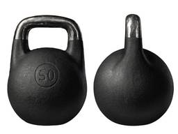 Гиря чугунная 50кг RN-Sport. Разные цвета.