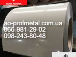 Оцинкований лист білого кольору 0,25 мм, різання на смуги.