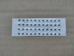 Глаза серебритые для воблеров 44 штук