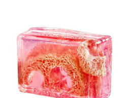Глицериновое мыло куб org – гуарана и люфа 100г