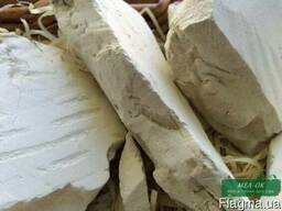 Глина Желтая натуральная кусковая, пакет 1 кг