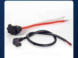 Гнездо зарядки электровелосипеда с антигорючим проводом папа-мама