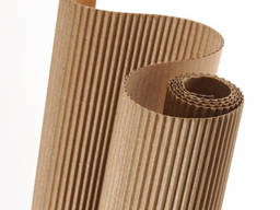 Гофрокартон в рулонах двухслойный