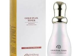 Gold energy snail synergy Тонер для лица с муцином улитки и колоидным золотом GESS GOLD. ..