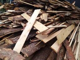 Горбыль, обрезки, дрова, отходы деревообработки.