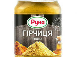 Горчица крепкая Руна 210г