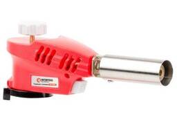 Пальник газовий, п'єзопідпал на курку, регулятор, розсікач полум'я Intertool GB-0023