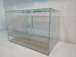 Горизонтальный террариум 60*35*40, с 1 патроном для лампы. - фото 1