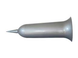 Горшок для цветов ММ-Пласт Флакон конус 1,8 л серый (GF37Gr)