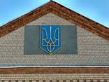 Герб Украины на фасад здания - фото 1