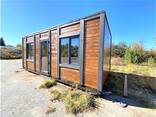Готовый зимний мобильный дом 7,0х3,5м из термодерева в наличии под ключ Thermo Wooden. .. - фото 1