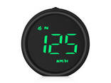 GPS HUB Speedometer G1 green GPS Спидометр(Универсальный) круглый дизайн - фото 2