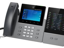Grandstream GRP2615, ip телефон з модулем розширення GBX20, кольоровий LCD, (1GbE), Wi-Fi
