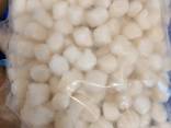 Гребешки ( мелкие) очищенные, отборные 80-100 шт/кг - фото 2