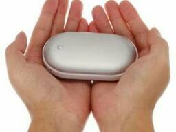 Грелка-повербанк для рук на 4800 mAh Pebble Hand Warmer PowerBank
