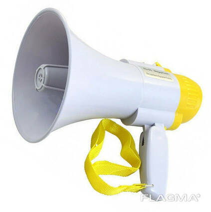 Громкоговоритель (рупор) Мегафон UKC HW-8C White/Yellow. ..