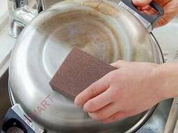 Губка для сковородок и кастрюль(камень для чистки посуды)