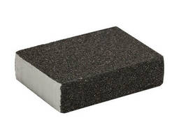 Губка шлифовальная четырехсторонняя 100×70×25мм P150 Sigma (9130681)