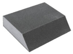 Губка шлифовальная четырехсторонняя угловая 110×90×25мм P240 Sigma (9130511)