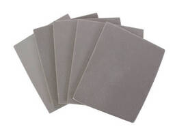 Губка шлифовальная односторонняя 115×140мм P1500 (5шт) Sigma (9130391)