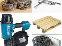 Гвозди кольцевые крученые 40, 50, 60, 70, 80, 90 мм