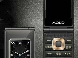 H-Mobile A7 (AOLD A7) black. Dual color screen. Flip