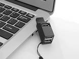 Хаб USB 3.0 на 3 порта концентратор разветвитель сплиттер высокоскоростной передачи данных
