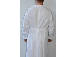 Халат хірургічний, бязь біла