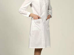 Медицинский, лабораторный, женский халат, пошив под заказ