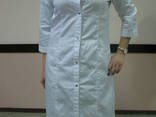 Халат медицинский женский на кнопках, пошив под заказ - photo 1