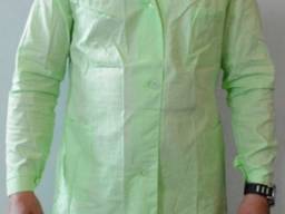 Халат рабочий, бязь цветная.