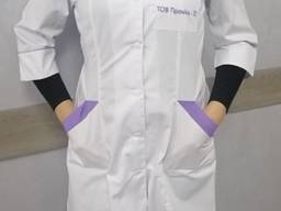 Халаты медицинские модельная мед одежда пошив