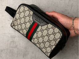 Гаманець-клатч чоловічий GUCCI світло бежевий РМ30