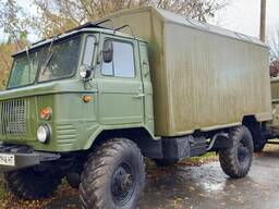Газ 66 Кунг лебідка