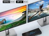 Vpfct HDMI 2.0 + DisplayPort 1.4 KVM Switch Vp-sw331 для 3 компьютеров и 2 мониторов - фото 4