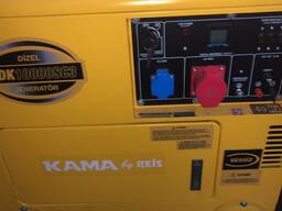 Генератор дизельный 3-х фазный 10 кВт