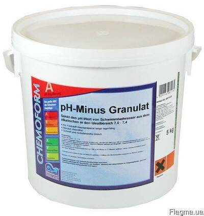 Химия для бассейнов Chemoform pH минус.