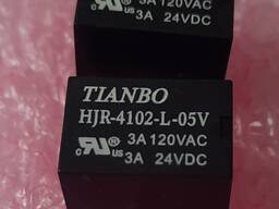 HJR-4102-L-5VDC-SZ DC 5v 0,20w 129E 3a 120v 1Р реле