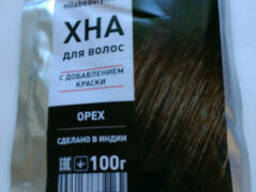 Хна для волос "Орех", Упаковка 100грамм.