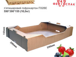 Гофролоток П33ВЕ 590*390*155 (10кг/пінетка 1,0кг)