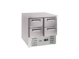 Холодильний стіл з 4 ящиками та нижнім агрегатом