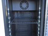 Холодильный шкаф узкий BC160BB2LED GoodFood, черный - фото 1