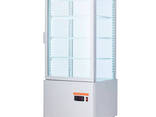 Холодильный шкаф-витрина 78л EWT Inox RT78B white - фото 1