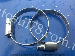 Хомут червячный 32х50 Аляска (1шт) нержавейка